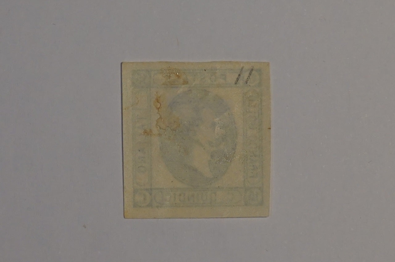 1863 Scott 23 15c blue, type I-Italy