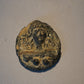 Ancient Greco-Roman Glass Round Plaque Bactria 100 A.D