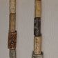 Ancient string of Bactrian incised cylinder seal beads circa: 1000-1300 BC