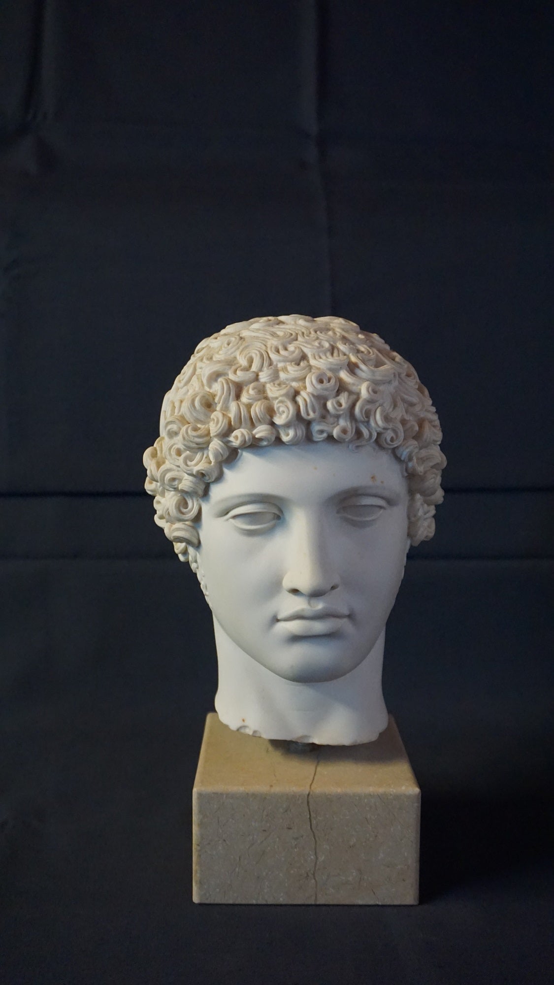 Vintage Greek style Head of Hera