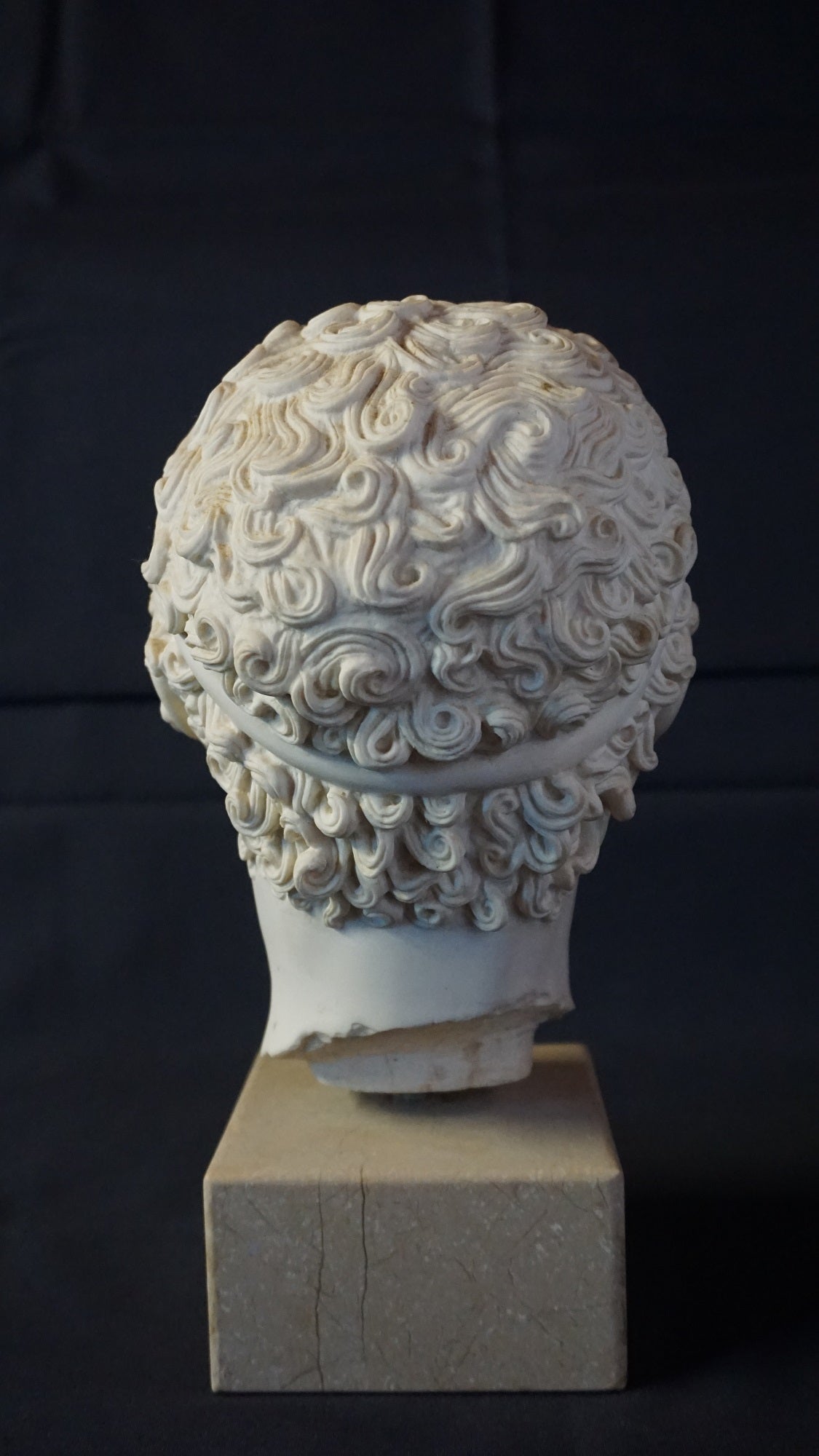 Vintage Greek style Head of Hera