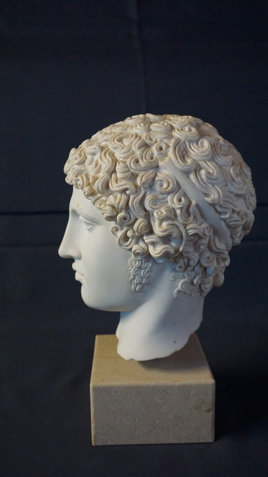 Vintage Greek style Head of Hera