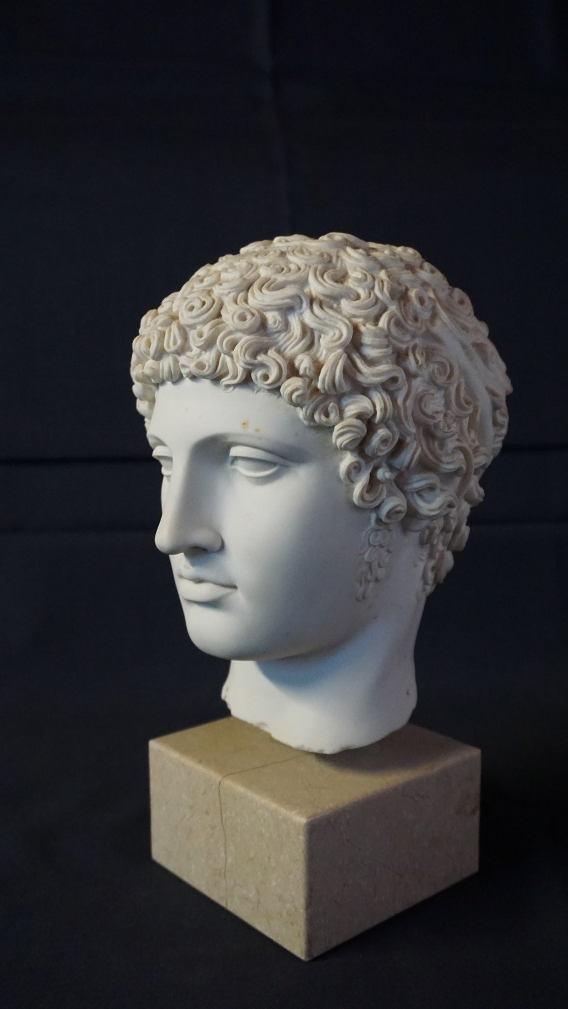 Vintage Greek style Head of Hera