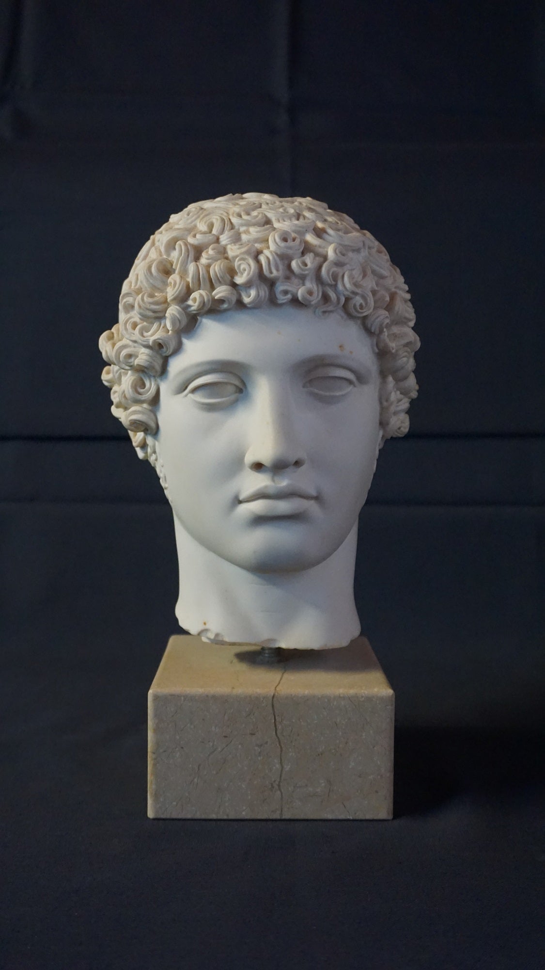 Vintage Greek style Head of Hera