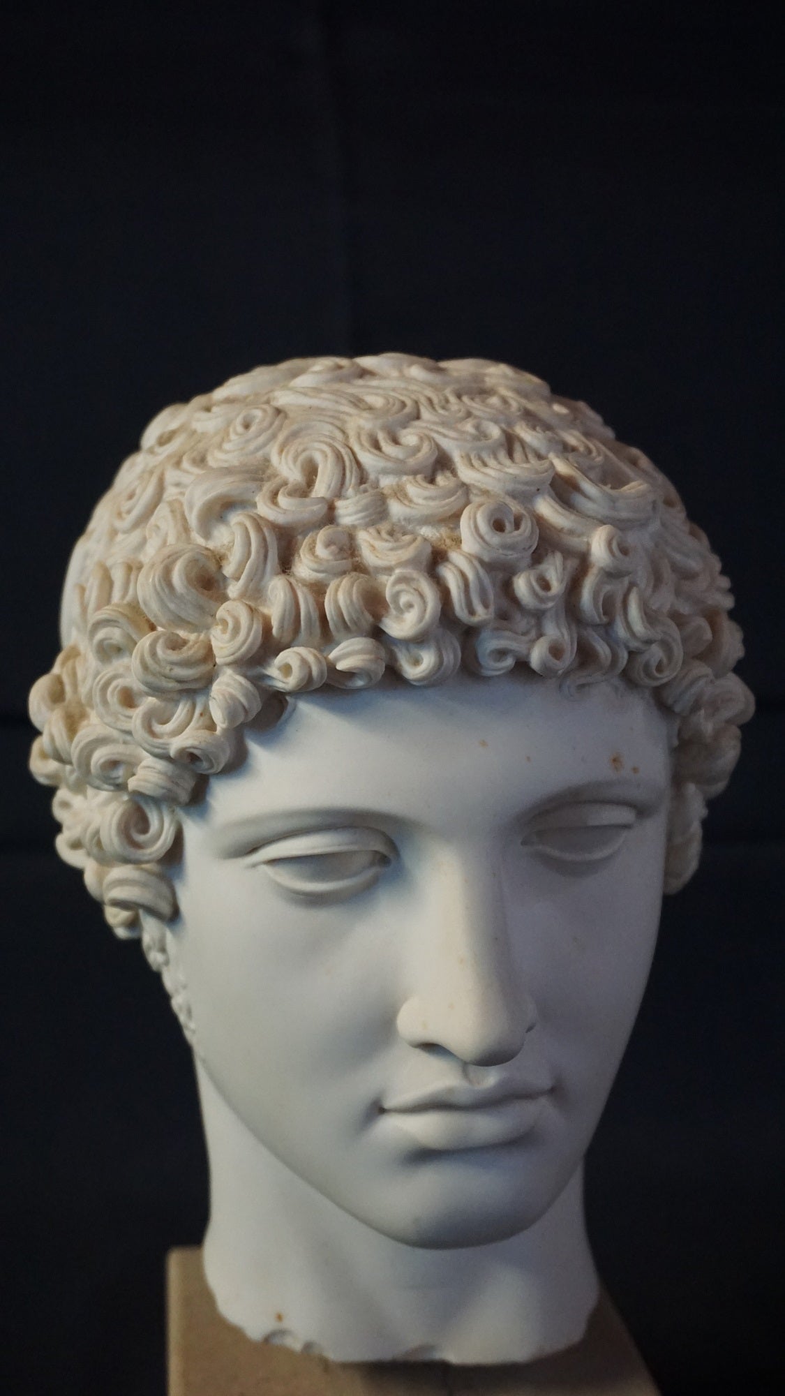 Vintage Greek style Head of Hera