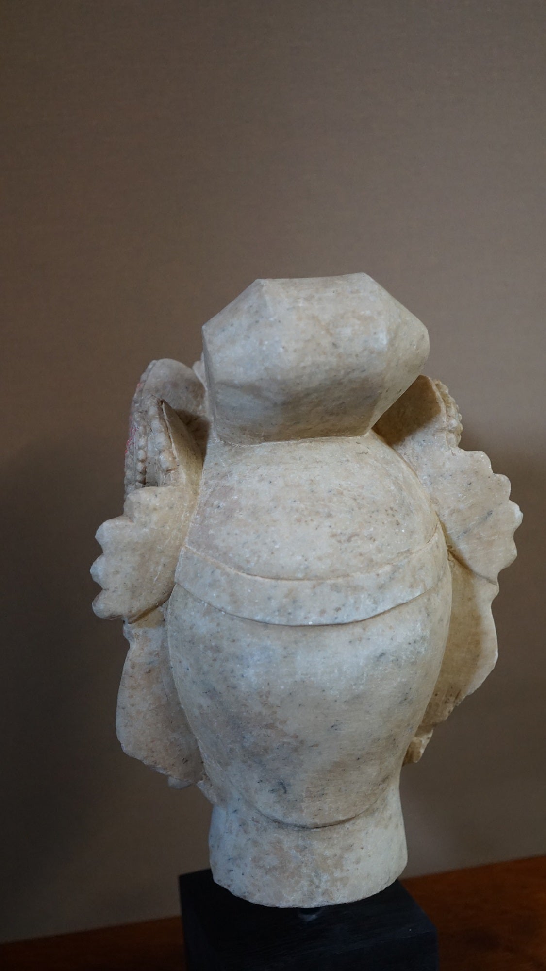 A fine Chinese marble head of Bodhisattva