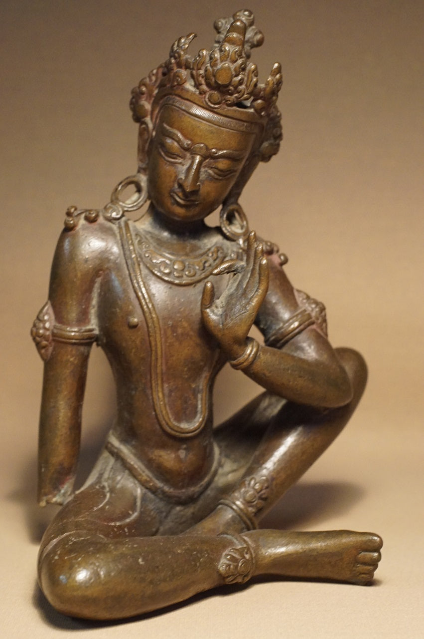 A Bronze Figure of Indra19th century from Nepal