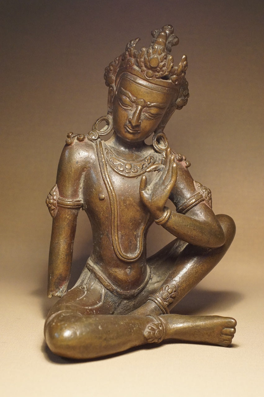 A Bronze Figure of Indra19th century from Nepal