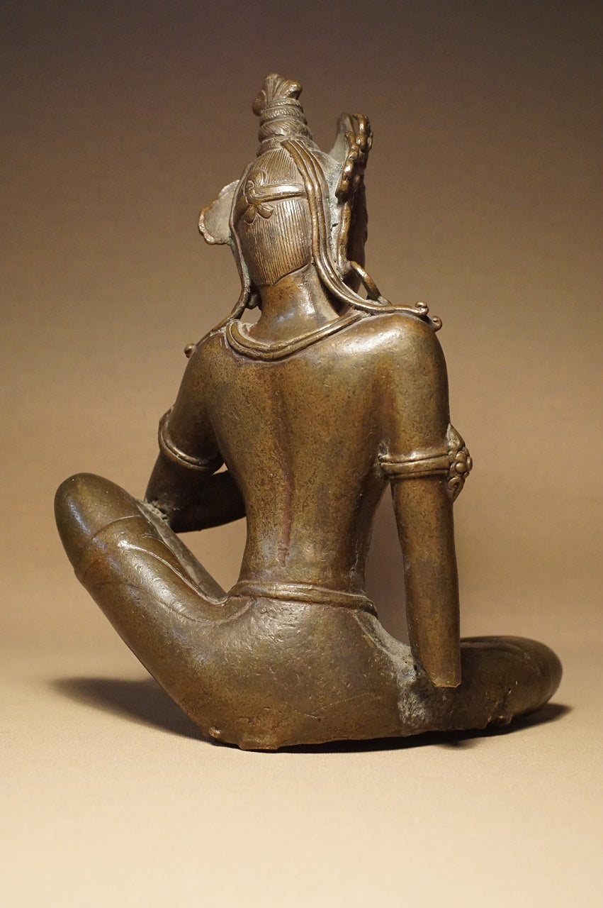 A Bronze Figure of Indra19th century from Nepal