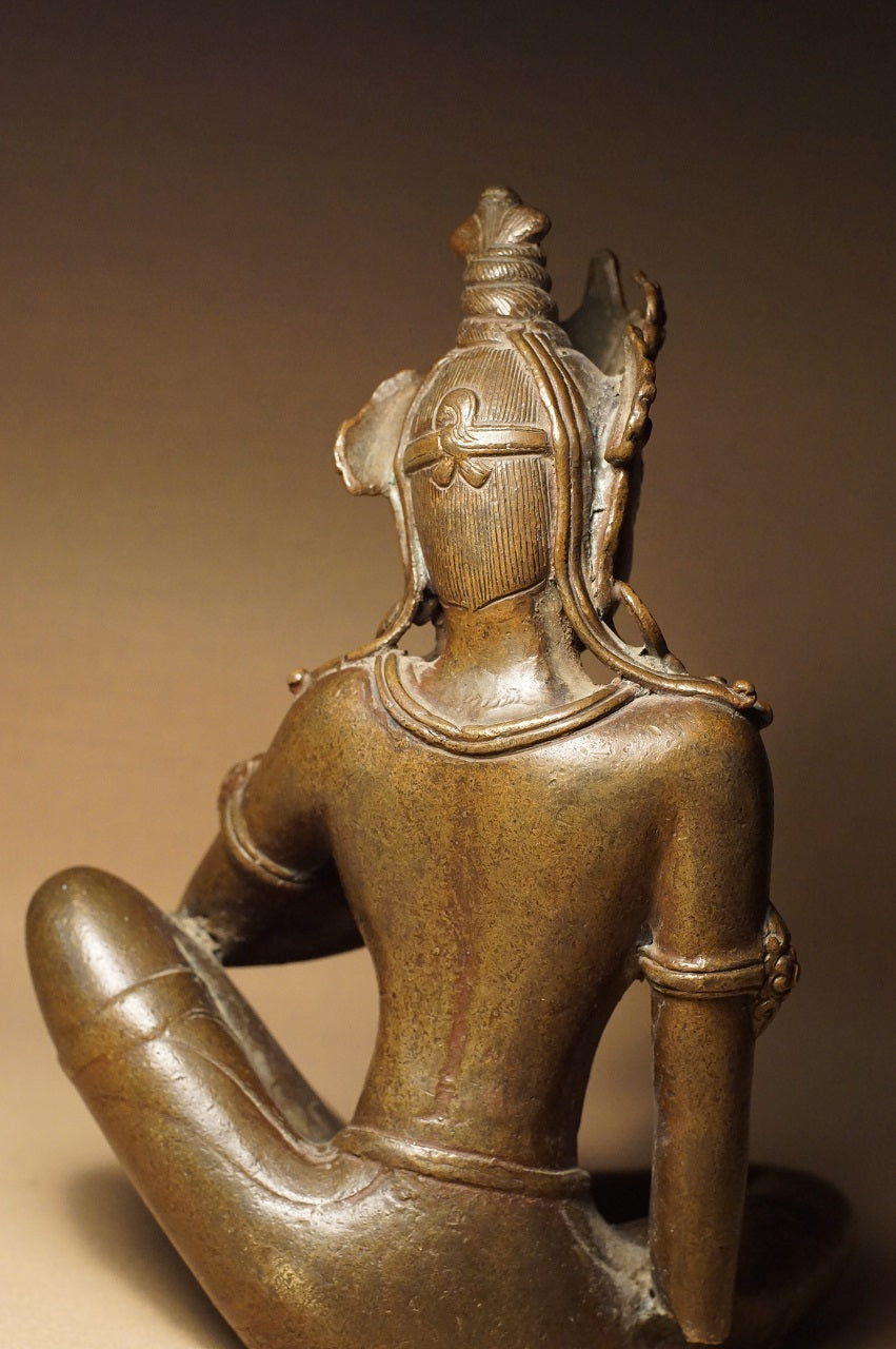 A Bronze Figure of Indra19th century from Nepal