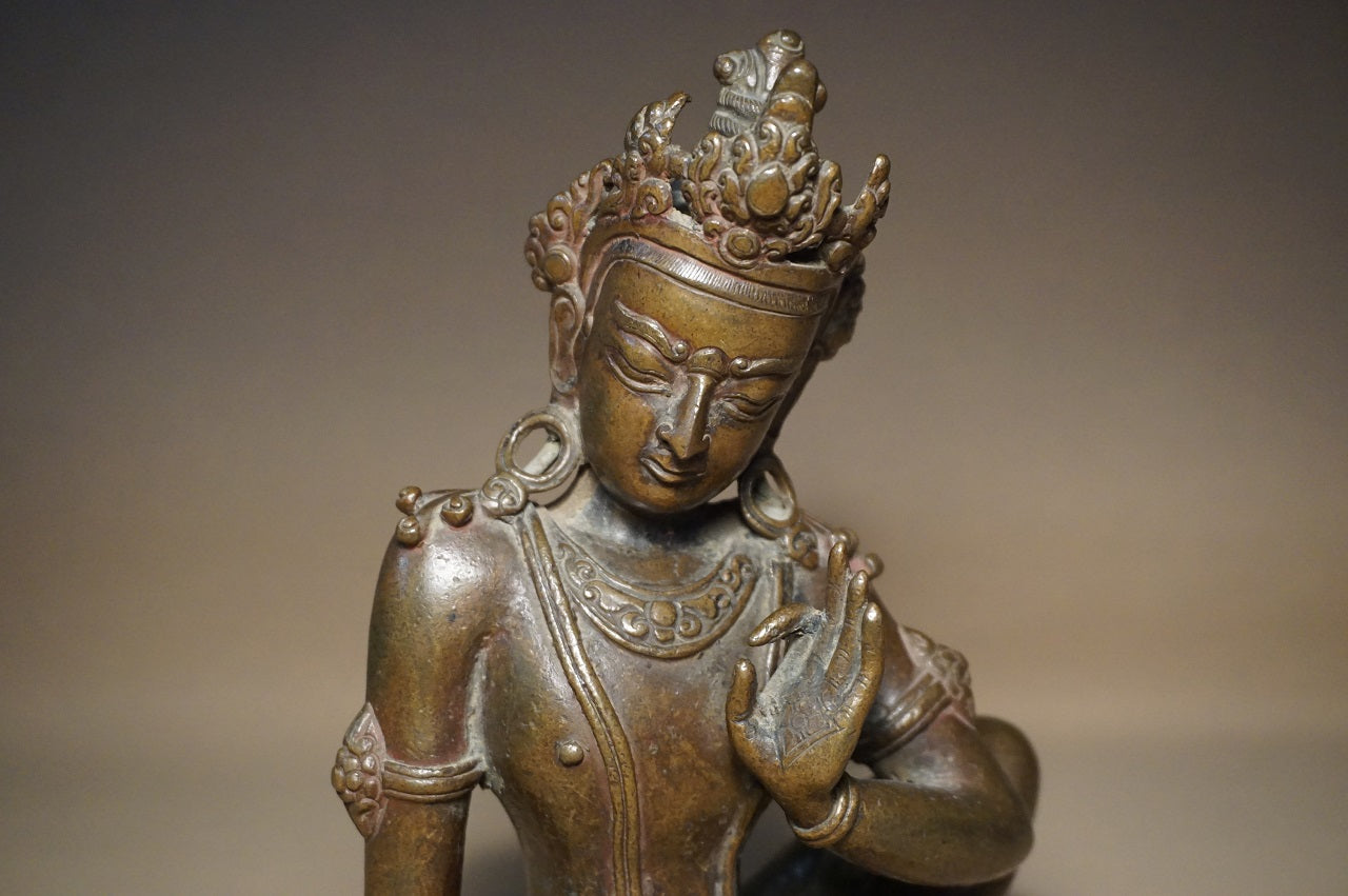 A Bronze Figure of Indra19th century from Nepal