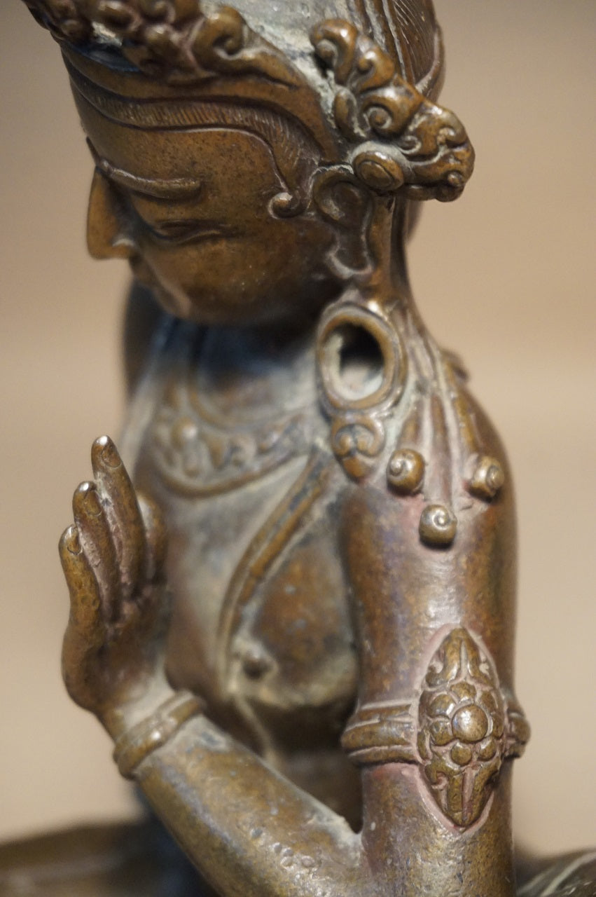 A Bronze Figure of Indra19th century from Nepal