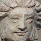 Stucco Head of a Scholar - Kushan period 300 AD Hadda-Afghanistan