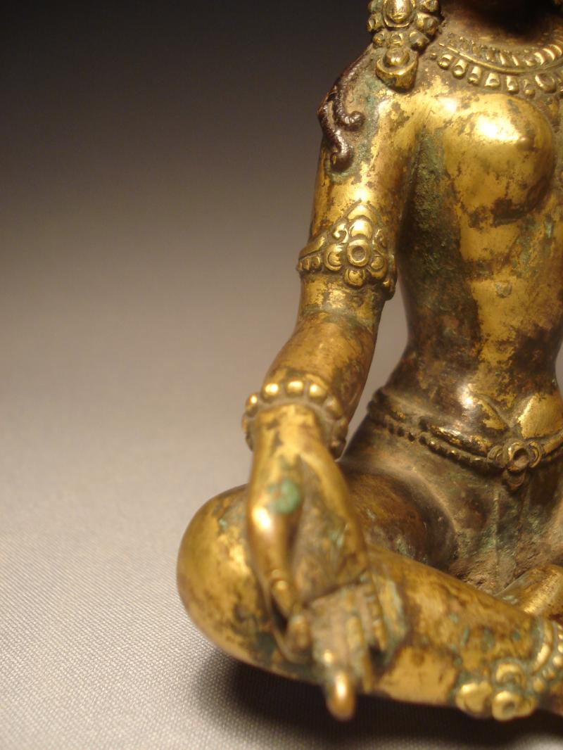 A Gilt bronze figure of Tara 17th century A.D Nepal - AIE 013