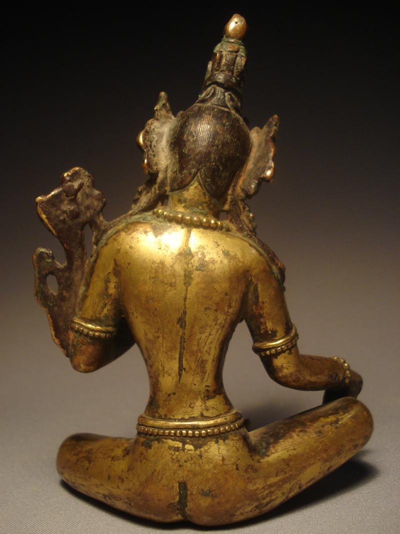 A Gilt bronze figure of Tara 17th century A.D Nepal - AIE 013