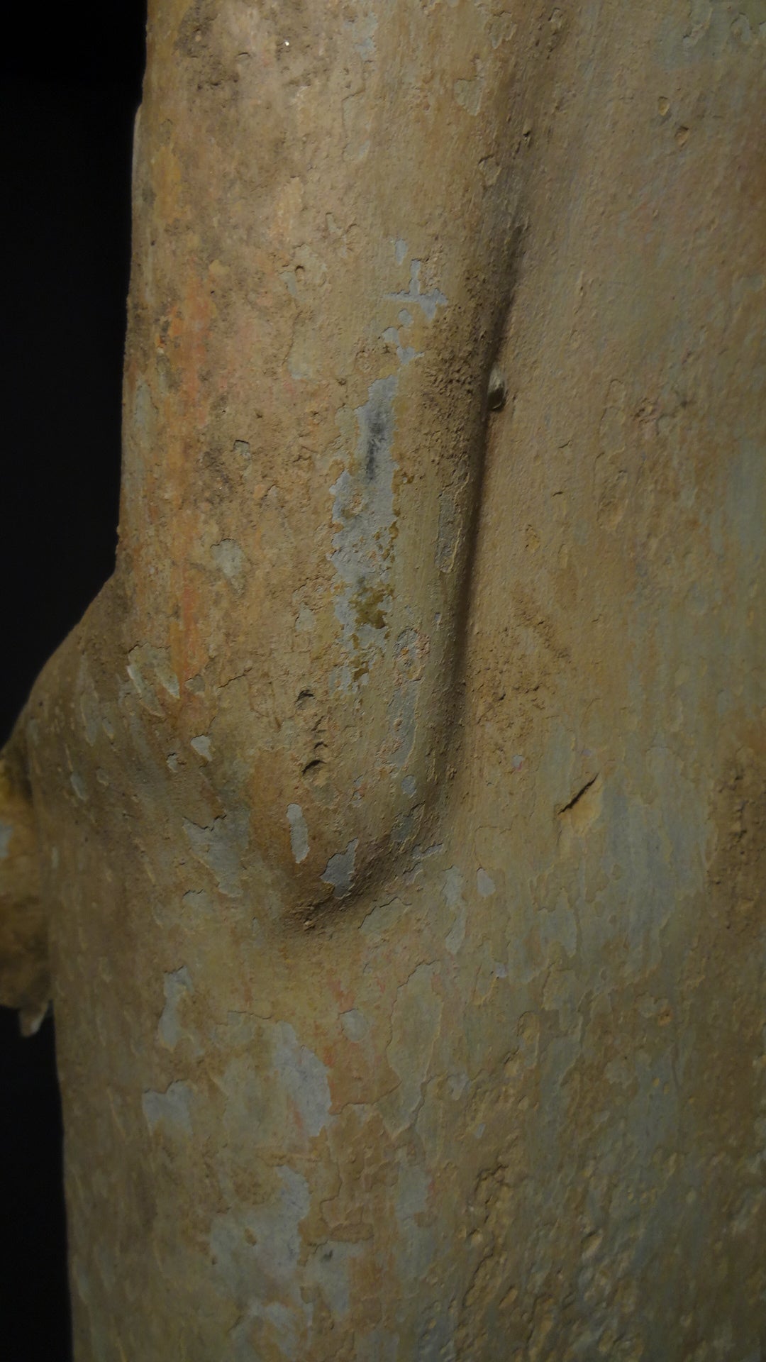 A Large Chinese Limestone Fig of Buddha 18th-19th c China