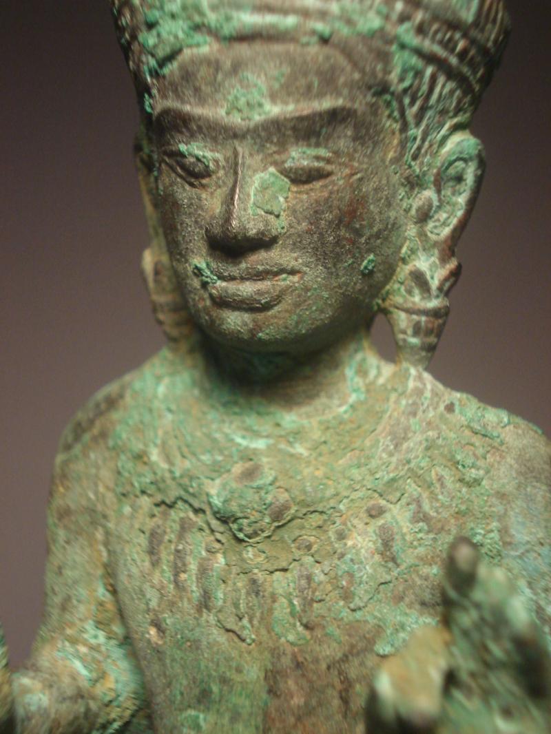 Buddha Bronze Thailand/Cambodia 1200-1300 A.D AIE12